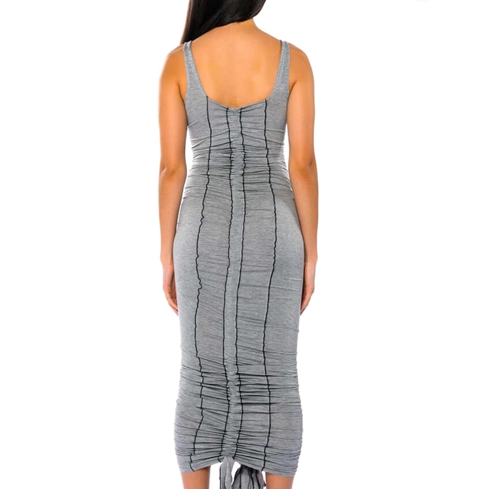 AKIRA Take Me Away Cinched Maxi Dress - Picture 3 of 8